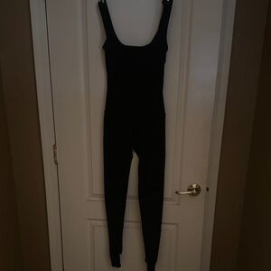 Forever 21 Black Sleeveless Jumpsuit